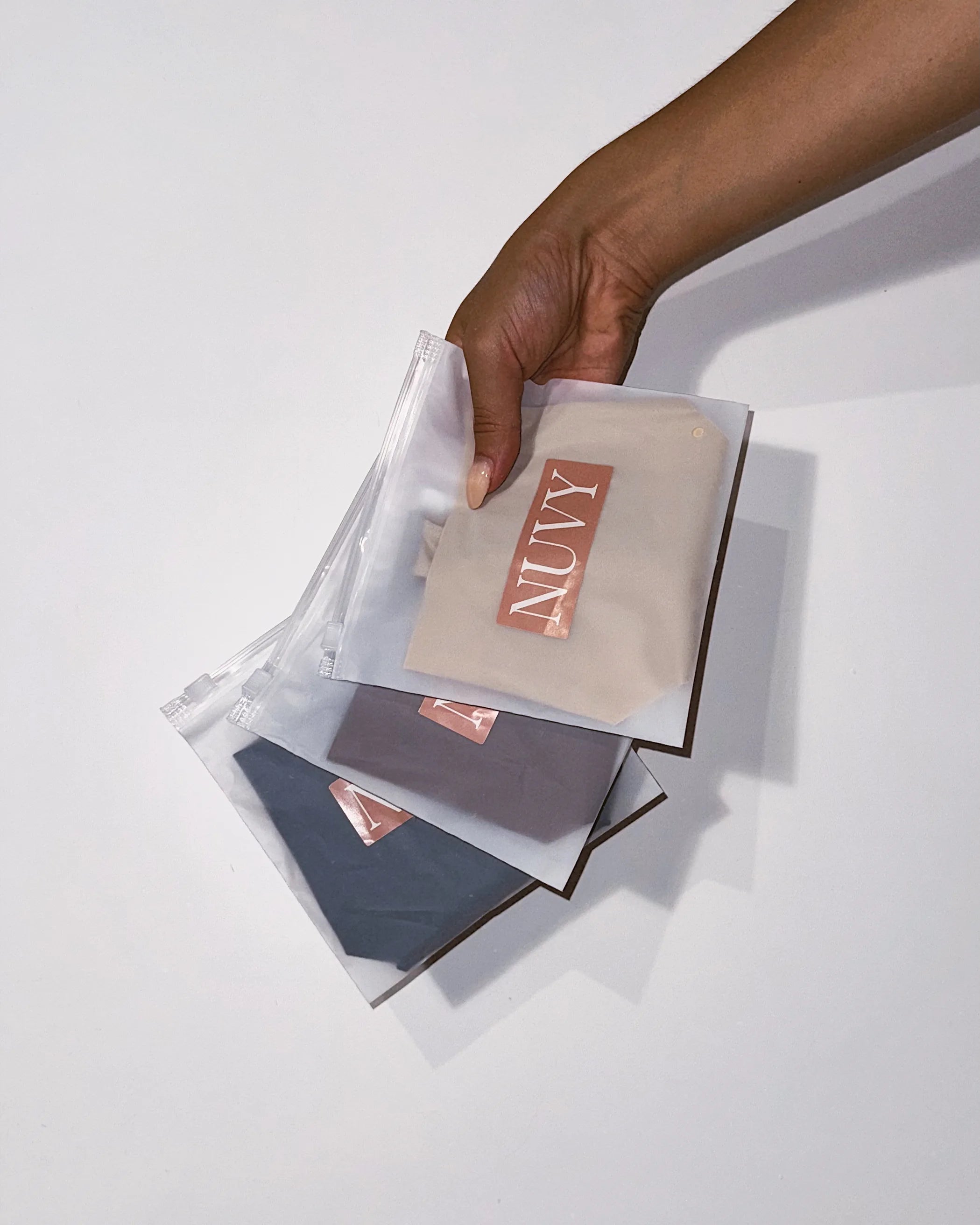 NUVY Paris 3 culottes dans leur packaging